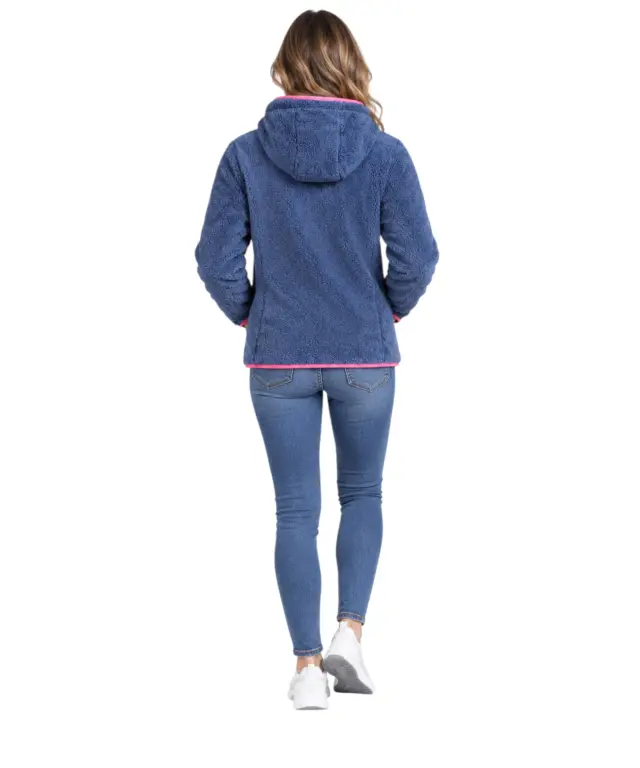 Norway Nautical School - Γυναικεία Ζακέτα Φούτερ Fleece 869916-ABYSS Μπλε 3