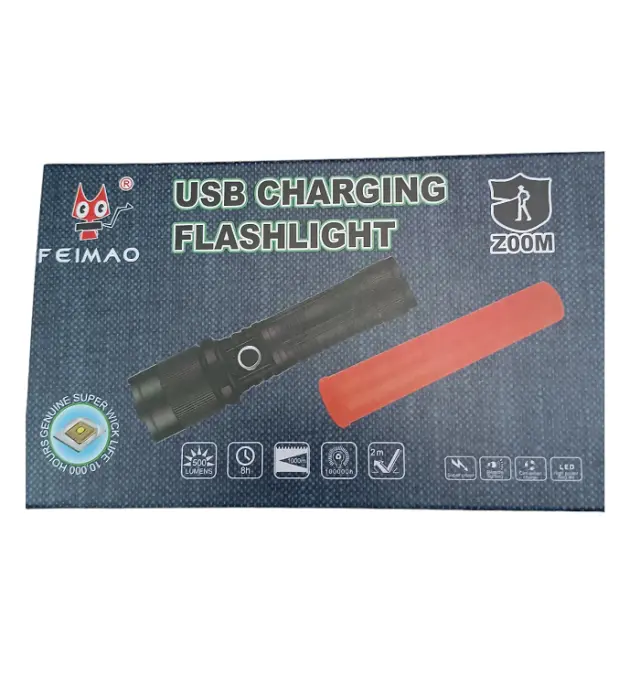 Επαναφορτιζόμενος φακός LED - P525-TG - 416054 3