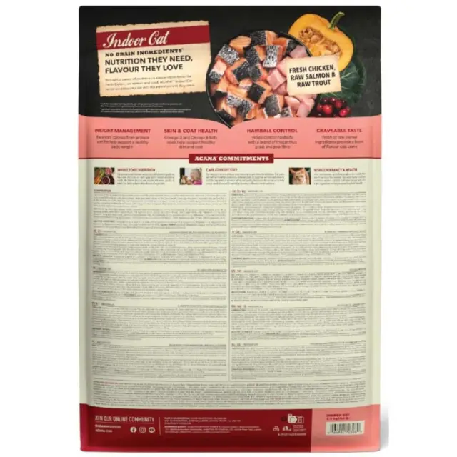 Acana Highest Protein Indoor για Γάτες Εσωτερικού Χώρου 1,8kg 2