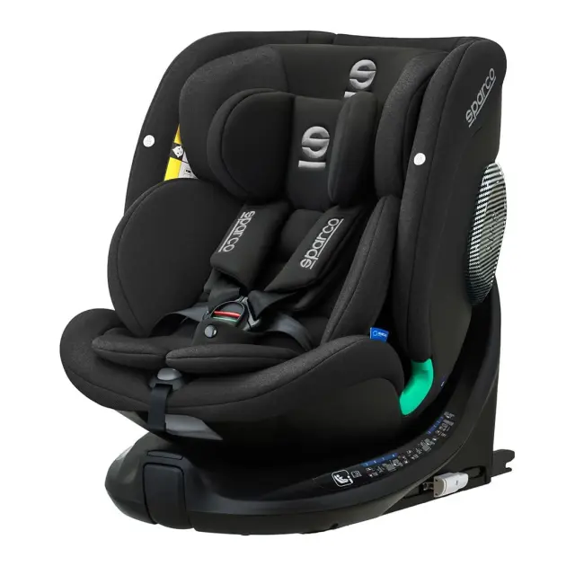 Sparco Rapid Κάθισμα Αυτοκινήτου i-Size 40-150cm ISOFIX Black 2