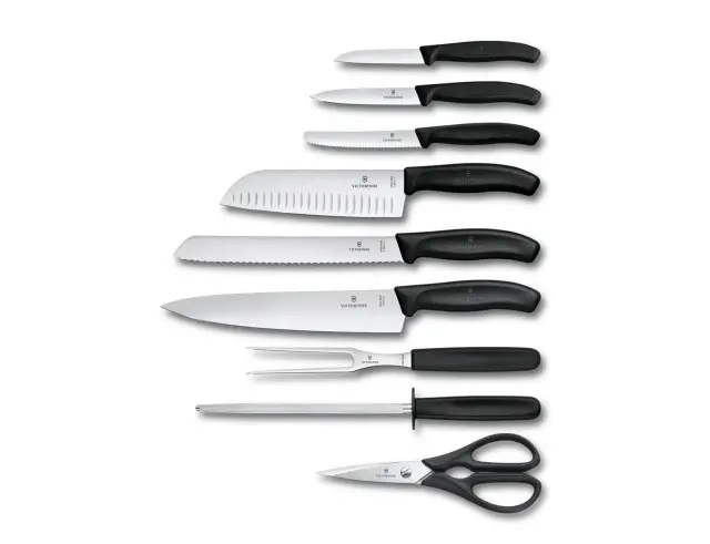 Σετ Βάση Μαχαιριών & Μαχαίρια Victorinox Swiss Classic 9 θέσεων με διαστάσεις 31x10x22.7cm6.7193.9 2