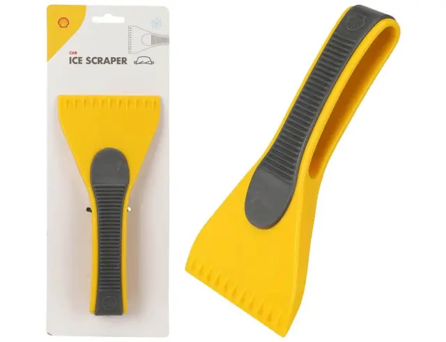 Ξύστρα πάγου SHELL CY5300300 σε γκρι και κίτρινο χρώμα CY5300300