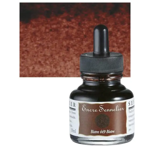 Μελάνι Sennelier - 449 Bistre - 30ml