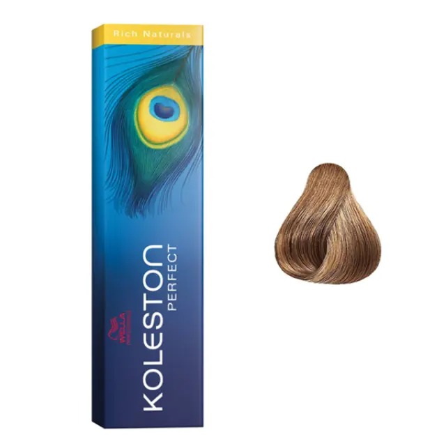 Wella Βαφή Μαλλιών Koleston Perfect Pure Naturals Permanent Coloring 60ml | Απόχρωση No 8/7 Ξανθό Ανοιχτό Φυσικό Καφέ