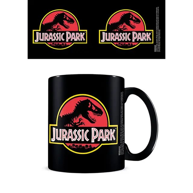 Κούπα κεραμική JURASSIC PARK - Logo - Black Pod Mug 325ml MGB26233