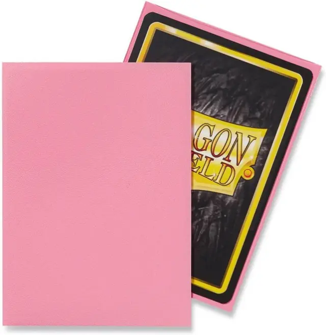 Dragon Shield Standard Sleeves - Matte Pink (100 Sleeves) 2