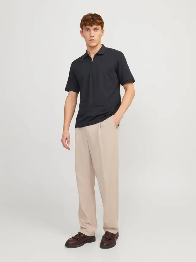 JJEMAC ZIP SS POLO SN dark navy 3