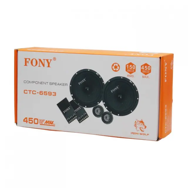 ΗΧΕΙΑ ΑΥΤΟΚΙΝΗΤΟΥ FONY 450W CTC-6593 2