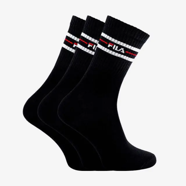 Κάλτσες Fila Nos Socks F9092-200 3τμχ Μαύρο - 35-38
