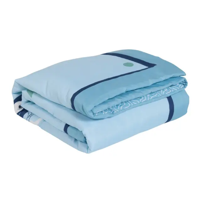 Κουβερλί Κούνιας 110x150 Fun Das Home 4935 Blue 100% Microfiber 3