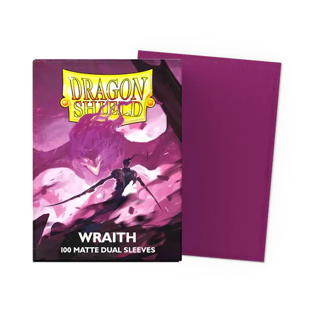 Dragon Shield Dual Matte Sleeves - Wraith 'Alaric, Chaos Wraith' (100 Sleeves) 2