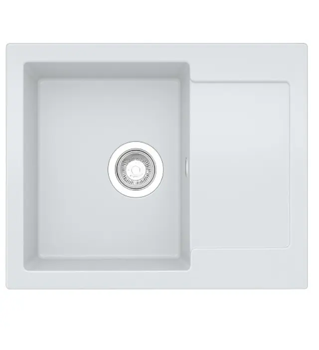 ΝΕΡΟΧΥΤΗΣ ΑΠΟ ΓΡΑΝΙΤΗ ΕΝΘΕΤΟΣ UNIXTON ATHENA-61 61X50 1B 1D Grey