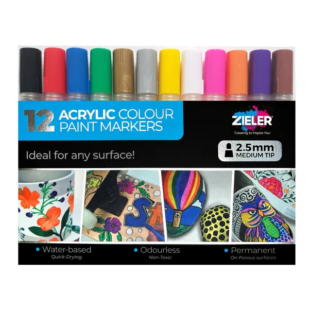 Zieler - Paint Markers Medium 609299290 - Toys