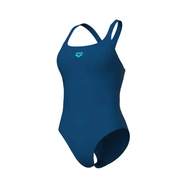 Arena Women's Solid Control Swimsuit Μπλε Σκούρο 005910-850 (Arena) 3