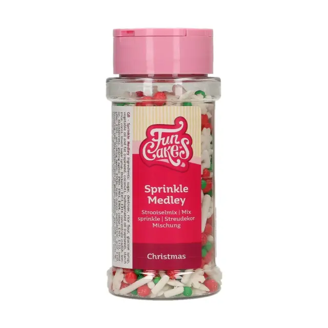 Funcakes Sprinkle Medley - Χριστούγεννα - 60γρ.