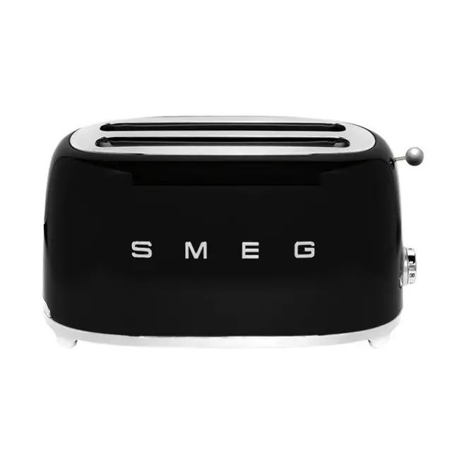 Smeg Φρυγανιέρα 1500W Black (TSF02BLEU)