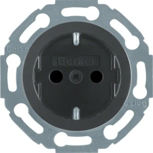 SCHUKO soc.out.,enhncd contact prot.,mounting orient. var. in 45°step,