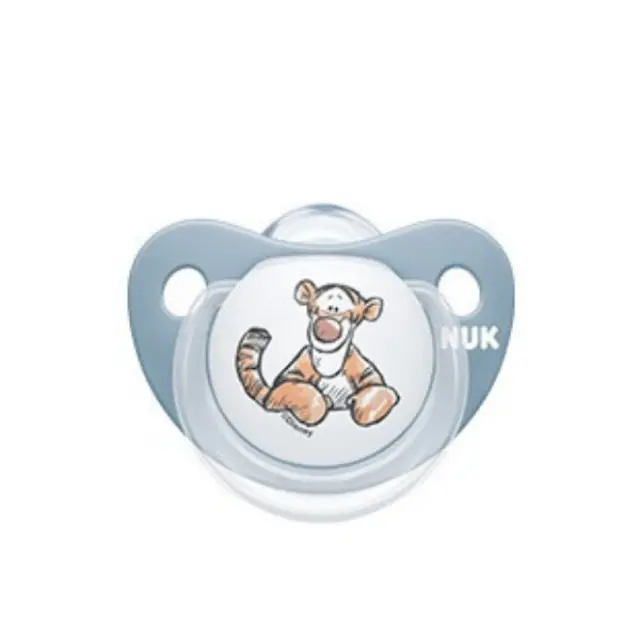 Nuk Disney Ορθοδοντική Πιπίλα Σιλικόνης Μπλε 0-6m Με Θήκη 1τμχ