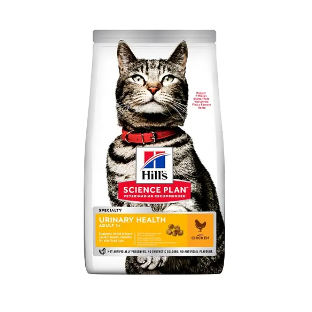 HILL'S SCIENCE PLAN Adult Urinary Health Με Κοτόπουλο 1.5kg (1kg + 500gr δωρο)