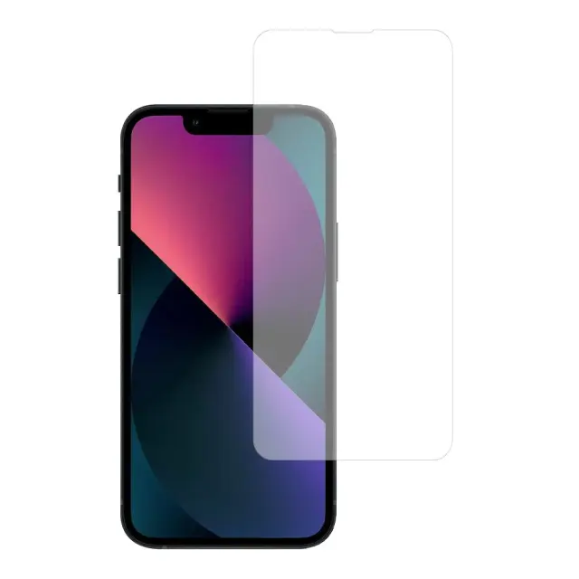 Non Full Cover Tempered Glass Για iPhone 13/13 Pro/ 14/16E/17E - Διάφανο OEM