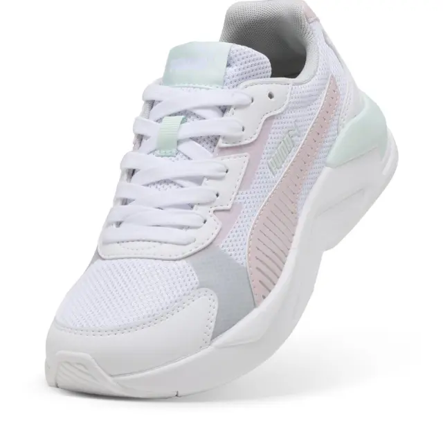 Puma X-Ray 3 LT Jr (401493-04) - Λευκό-Ροζ 3