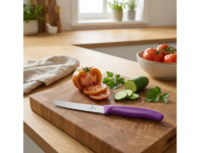 Μαχαίρι Γενικής Χρήσης Victorinox Swiss Classic με μήκος λεπίδας 11cm - Purple6.7835.C1
