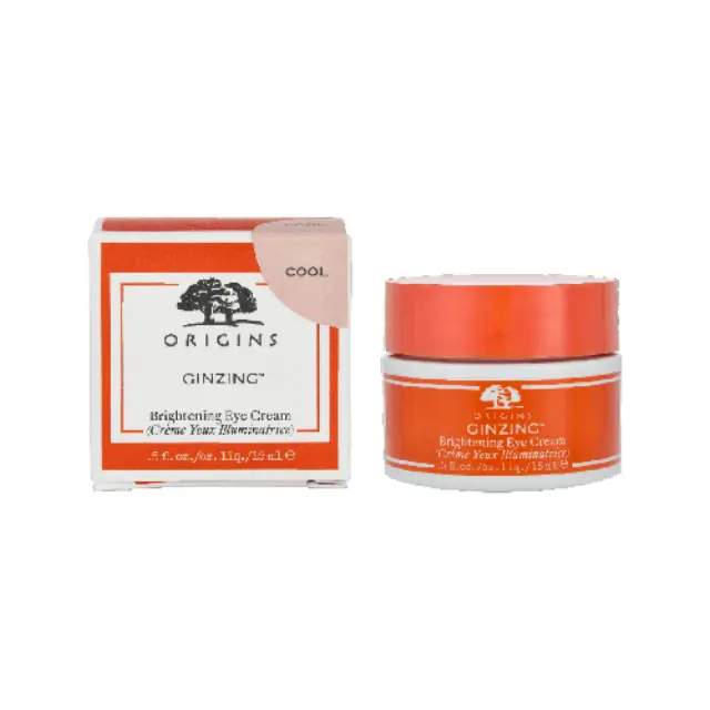Origins Ginzing Brightening Eye Cream Cool Shade Αναζωογονητική & Ενυδατική Κρέμα Ματιών με Χρώμα για Μείωση των Μαύρων Κύκλων, 15 ml