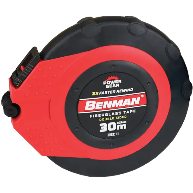 ΜΕΤΡΟΤΑΙΝΙΑ FIBERGLASS 30MX15MM BENMAN 70649