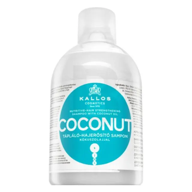 Kallos Coconut Nutritive-Hair Strengthening Shampoo fortifying shampoo 1000 ml
