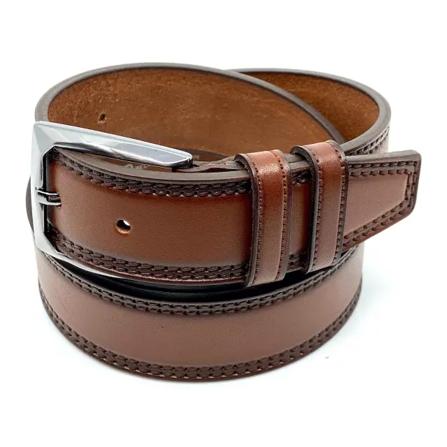 Ταμπά Δερμάτινη Ζώνη Full Grain 3,5 cm - 110cm