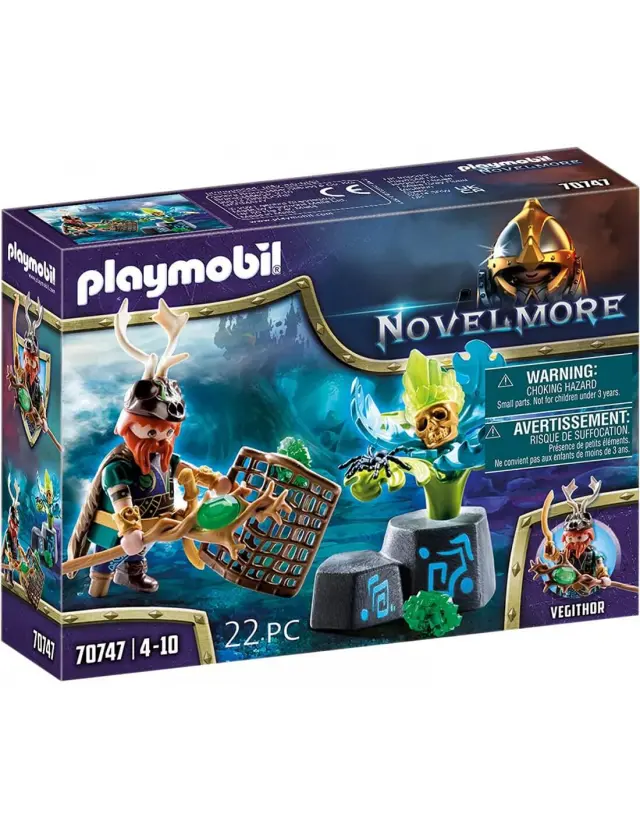 Playmobil Novelmore Knights Violet Vale - Plant Magician Μάγος Των Φυτών 70747