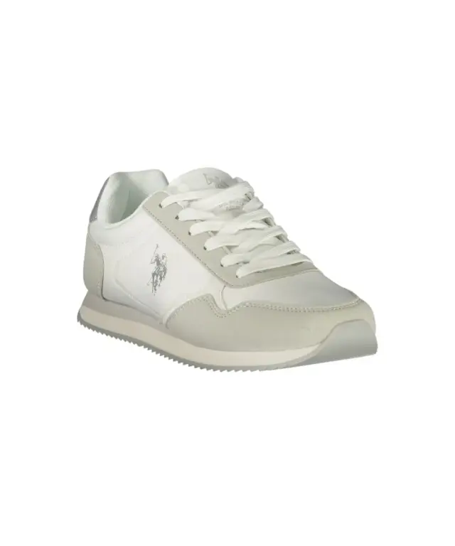 U.S. Polo Assn. - Γυναικεία Sneakers Happy HAPPY004W6NH1-WHSI01 Λευκό 3
