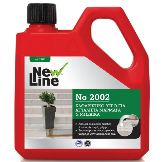 Καθαριστικό Μαρμάρων Και Μωσαϊκών NEW LINE MARBLE No 2002 1lt