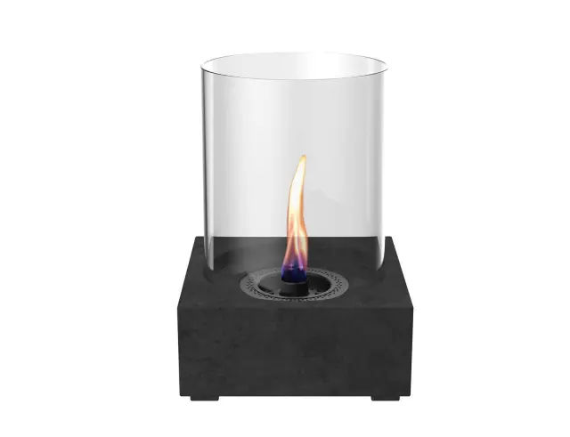 Επιτραπέζια Εστία Φωτιάς Jasmine Tenderflame με διάρκεια καύσης 4 - 5 ώρες, χωρητικότητα δεξαμενής 250ml και διαστάσεις 23.5x23.5x35cm - Black TF-600020 2