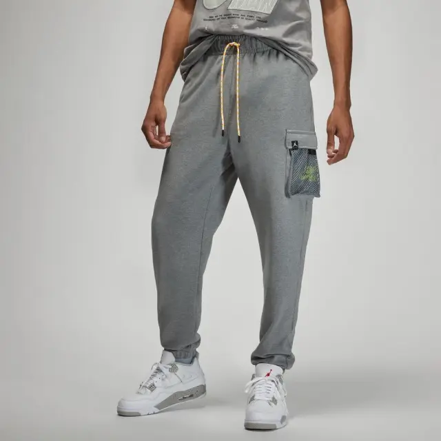 Jordan Jumpman French Terry Pant (DM1400-091) - Γκρί - XS