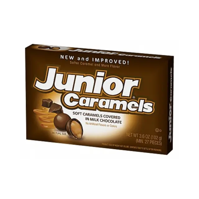 Tootsie Junior Caramels 102gr ΧΓ (ΠΡΟΣΟΧΗ! Λιώνει!)