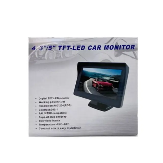 Αναδιπλούμενη οθόνη αυτοκινήτου TFT-LCD Monitor 4.3" 101514 3