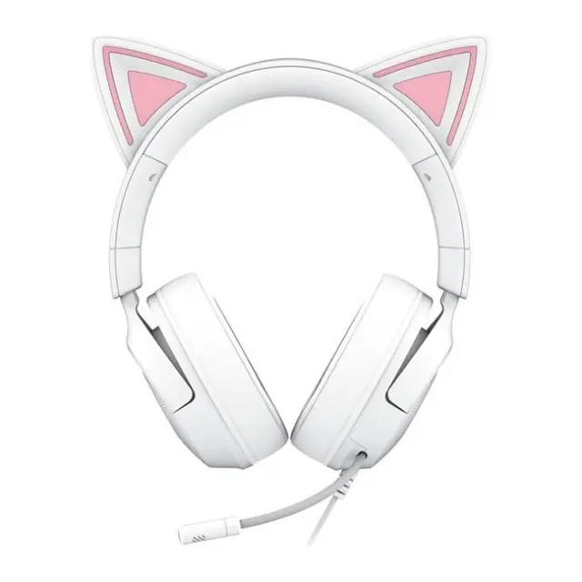 Razer Headset Kraken Kitty V3 X White (RZ04-05350300-R3M1) 2