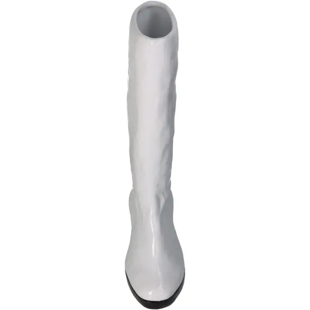 Βάζο Μπότα Λευκό Κεραμικό 22.5x10.2x45cm 2