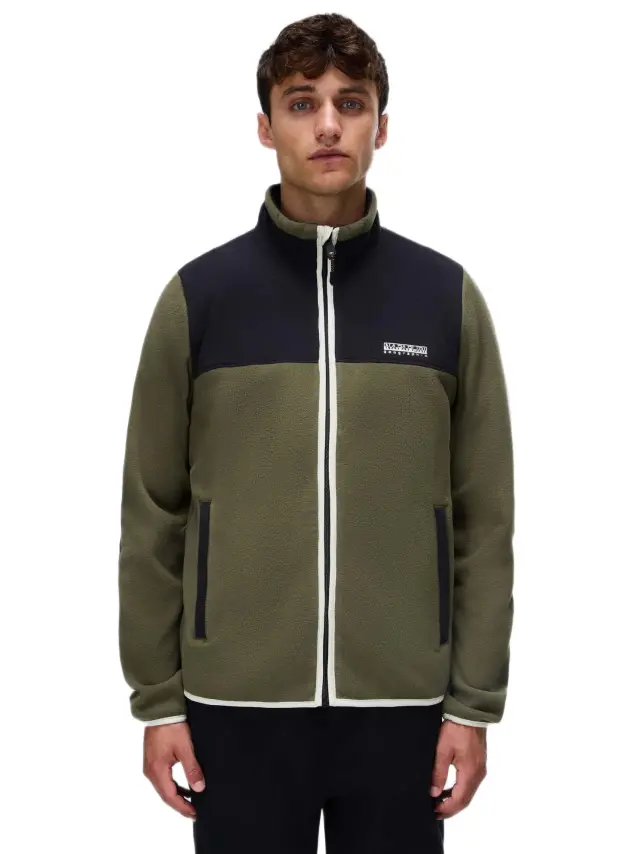 Napapijri T-DERGANA ανδρική fleece ζακέτα NP0A88V1G1F1-1