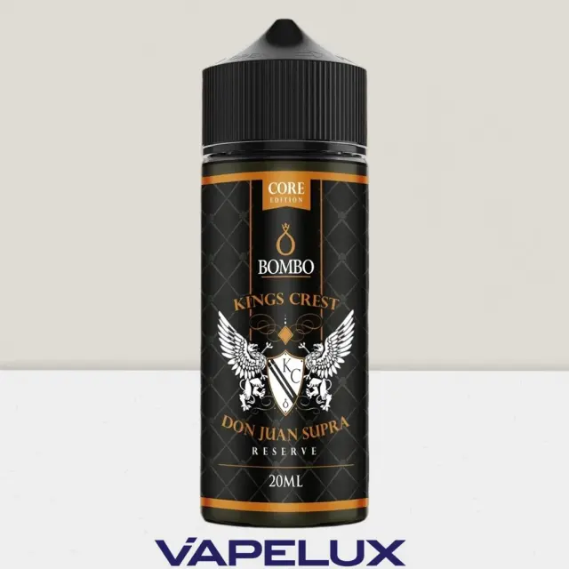 Bombo / Kings Crest Flavor Shots Don Juan Supra Reserve Core Edition 20ml to 120ml 2