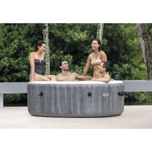 Φουσκωτό Spa GREYWOOD DELUXE BUBBLE MASSAGE (6 Ατόμων)