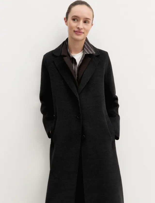 EMME BY MARELLA “EMMACCIUGA” COAT (26250160312-DARK-GREY) - 44-medium 3