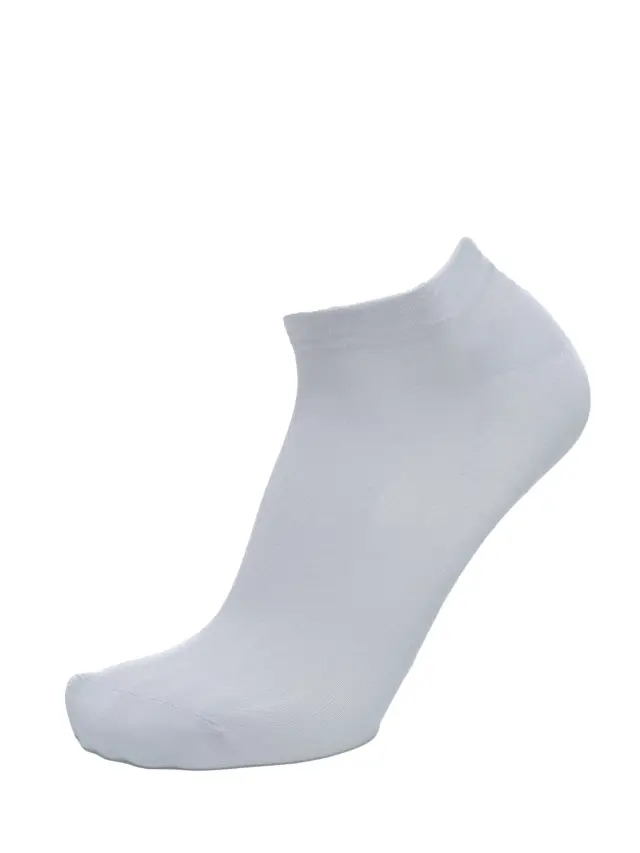 SC-M100-267 - White - SOCKS MEN ULISSE BASIC SHORT - O/S 41-46