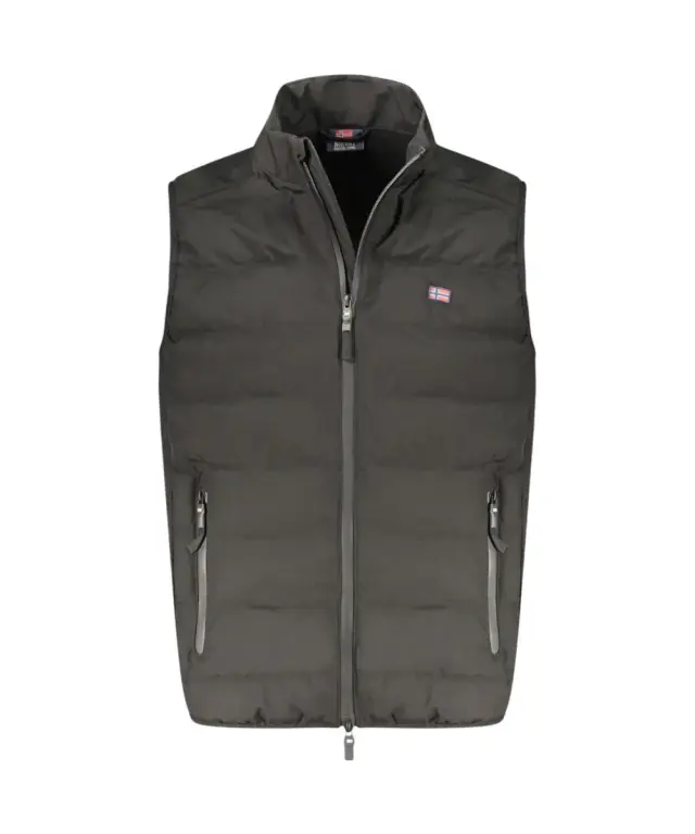 Norway Nautical School - Ανδρικό Αμάνικο Μπουφάν 859131-BLACK Μαύρο