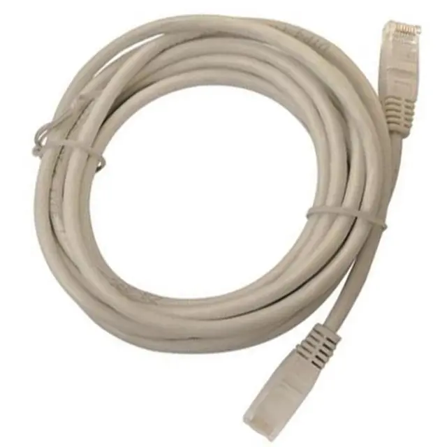 147-10173 ΚΑΛΩΔΙΟ PATCH CORD UTP CAT-6e 26AWG ΓΚΡΙ 3m EUROLAMP