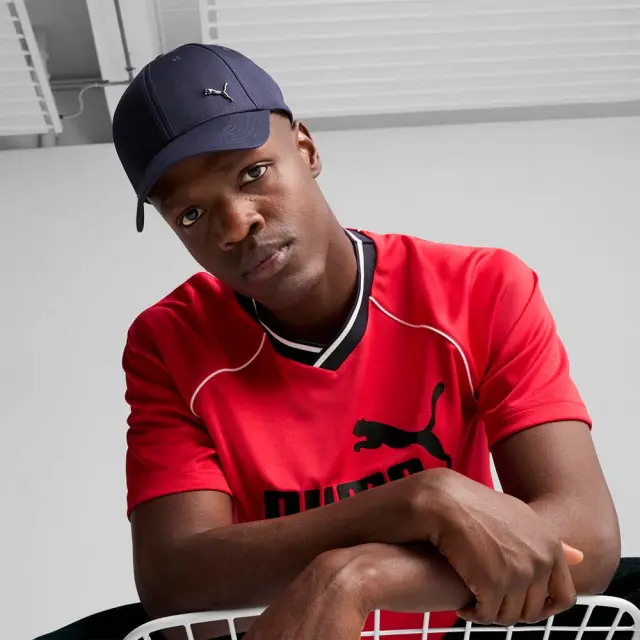 Puma Adult Essentials Metal Cat Baseball Cap Μπλε Σκούρο 025994-06 (Puma) - One Size 3