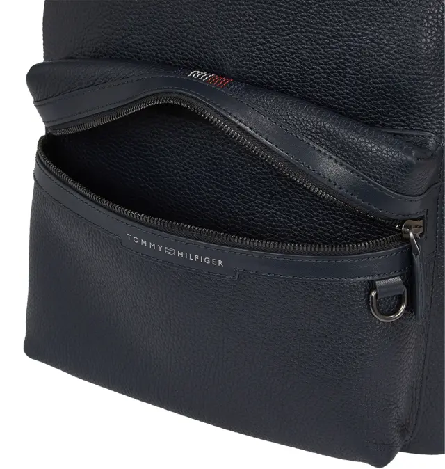 Σακίδιο TOMMY HILFIGER TH Casual Leather 12488 Μπλε 3
