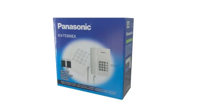 Σταθερό Ψηφιακό Τηλέφωνο Panasonic KX-TS500EXW Λευκό 2