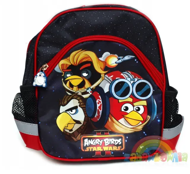 Τσάντα Πλάτης Νηπιαγωγείου Star Wars Angry Birds (Bookstop)
